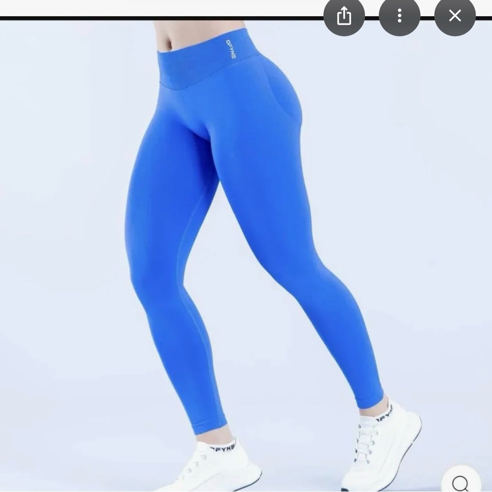 Electric Blue Dfyne Workout Set - image 3